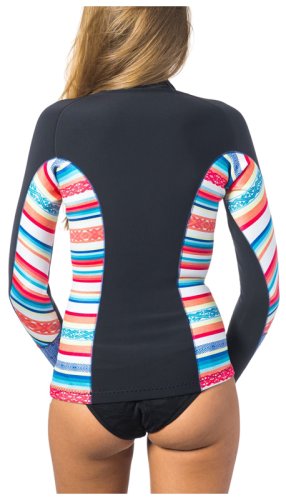 Гидрокостюм (верх) Rip Curl G-Bomb l/s front zip jacket (sublimated)