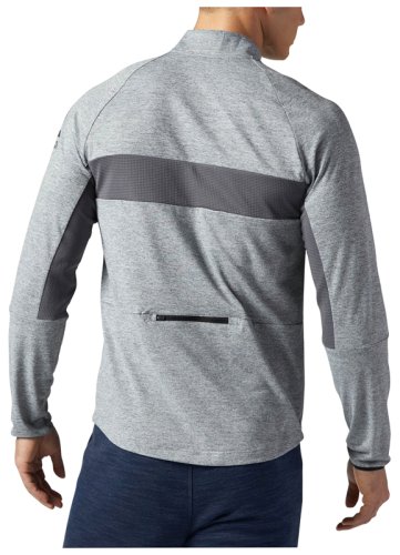 Джемпер Reebok Running Long Sleeve Quarter Zip