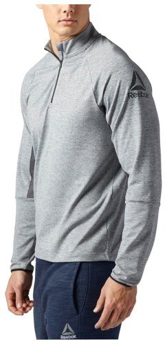 Джемпер Reebok Running Long Sleeve Quarter Zip