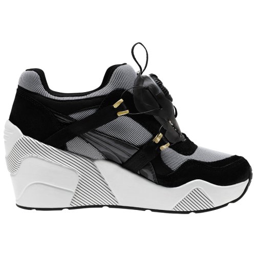 Ботинки  Puma Disc Wedge Black and White Wn s