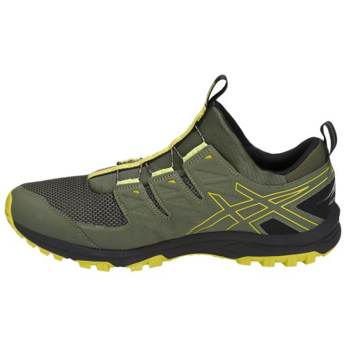 Кроссовки для бега Asics GEL-FUJIRADO GRN/YEL/BLK M SS18