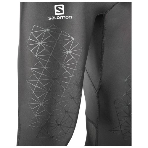 Тайтсы Salomon FAST WING LONG TIGHT M Black SS18