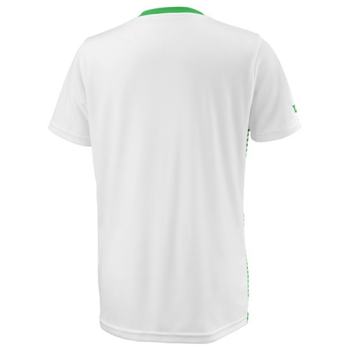 Футболка Wilson jr TEAM STRIPED CREW GREEN/WH SS18