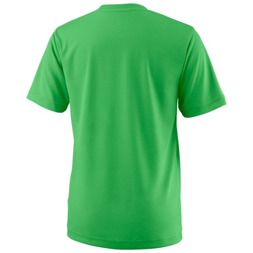Футболка Wilson jr TEAM SCRIPT TECH TEE GREEN SS18