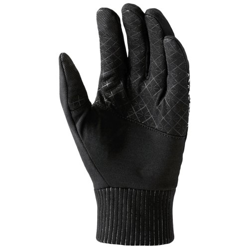 Перчатки для бега Nike MENS PRINTED SPHERE 360 RUN GLOVES BLACK/BLACK/SILVER L