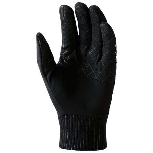Перчатки для бега Nike MENS PRINTED SPHERE 360 RUN GLOVES BLACK/BLACK/SILVER XL