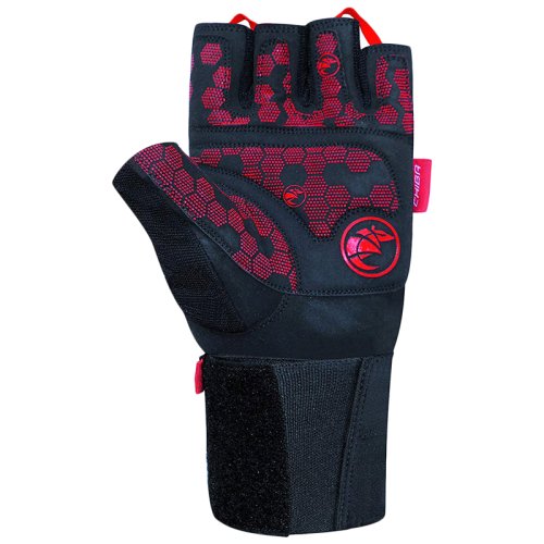 Перчатки для тренинга Chiba Wristrguard III 40128 (червоний, XL)