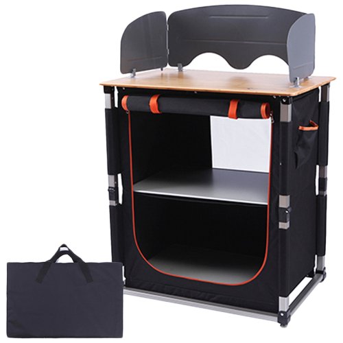 Складная кухня KingCamp BAMBOO COOKING TABLE(KC3904) Black