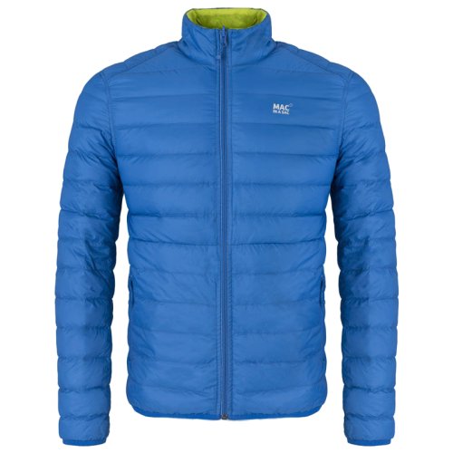 Пуховик Mac in a Sac POLAR REVERSIBLE DOWN JACKET MEN Blue/Lime (XS)