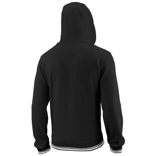 Худи Wilson m TEAM SCRIPT FZ HOODY BK/WH SS19