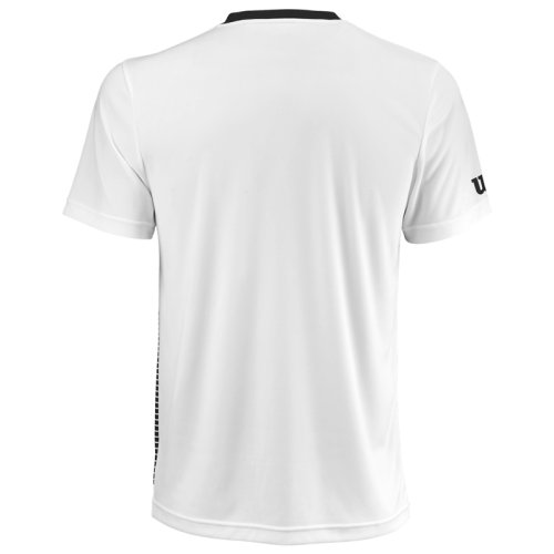 Футболка Wilson m TEAM STRIPED CREW BK/WH SS19