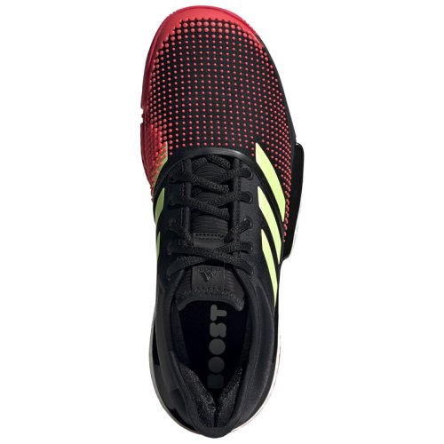 Кроссовки для тенниса Adidas SoleCourt M CBLACK|HIR