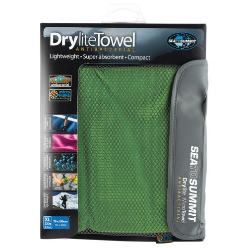Полотенце Sea to Summit DryLite Towel (Lime, XL)