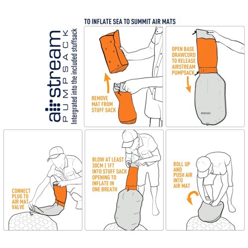 Самонадувний килимок Sea To Summit Air Sprung UltraLight Insulated Mat (Small)