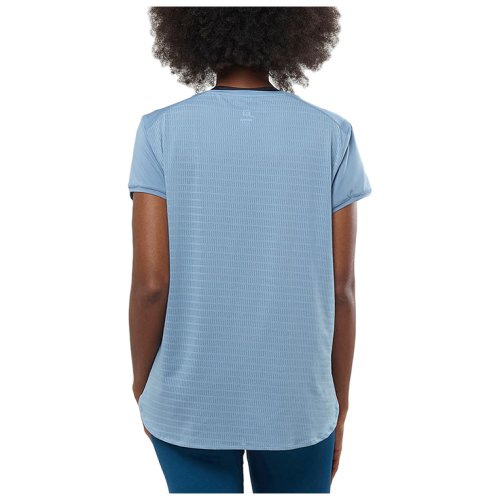 Футболка Salomon COMET BREEZE TEE W FADED DENIM SS19