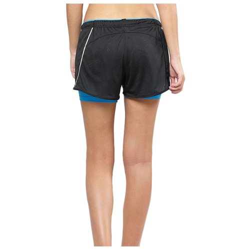 Шорты Salomon AGILE 2IN1 SHORT W Black/Blithe SS19