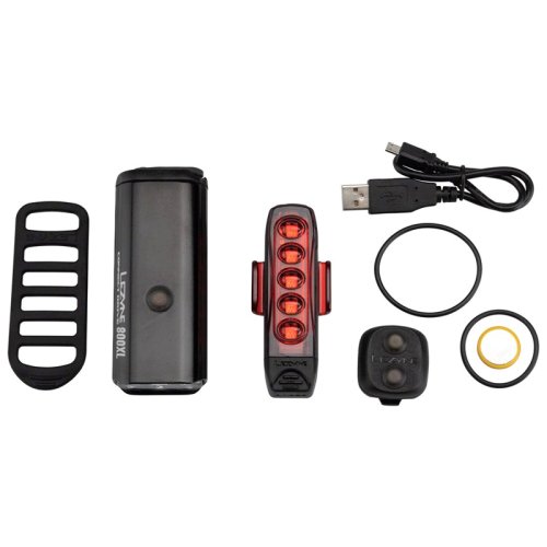 Комплект света CONNECT DRIVE 800XL / STRIP CONNECT PAIRCONNECT DRIVE FRONT + LED STRIP CONNECT DRIVE - INCLUDES 1 FRONT LED MACRO DRIVE AND 1 REAR STRIP DRIVE, WIRELESS REMOTE BUTTON, REAR MOUNTING SILICONE RUBBER STRAP, AND USB CABLE