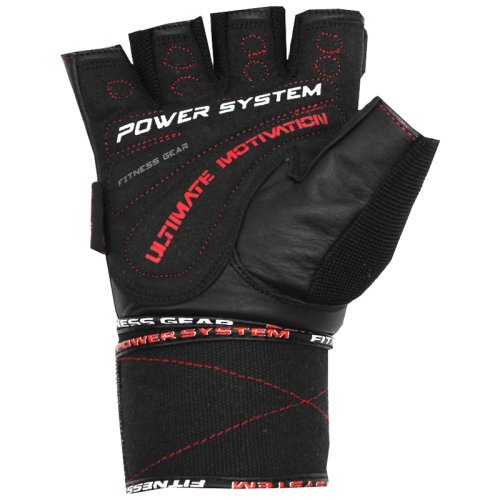 Перчатки для фитнеса Power System PS-2810 Black/Red S