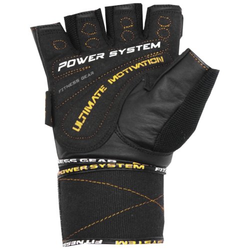 Перчатки для фитнеса Power System PS-2810 Black/Yellow S