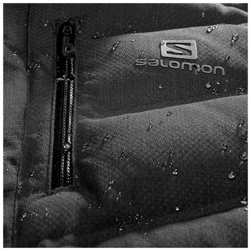 Пуховик г/л Salomon ICETOWN JKT M Black FW18-19