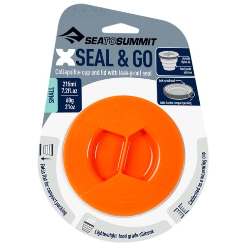 Кружка с крышкой Sea To Summit X-Seal & Go Small Orange