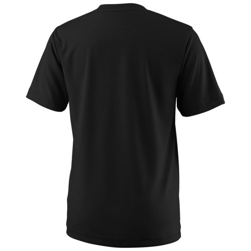 Футболка Wilson TEAM SCRIPT TECH TEE BK/WH