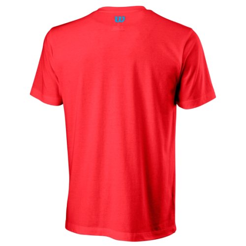Футболка Wilson NOSTALGIA TECH TEE INFRARED