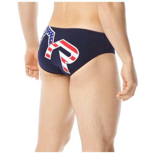 Плавки TYR BIG LOGO USA RACER