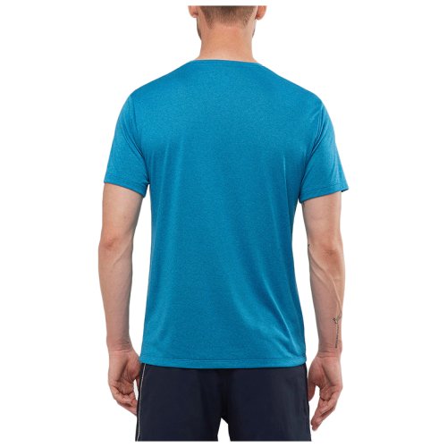 Футболка Salomon AGILE GRAPHIC TEE M Fjord Blue