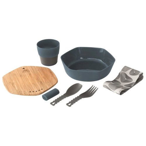 Набор пласт. Посуды Robens Leaf Meal Kit Anthracite
