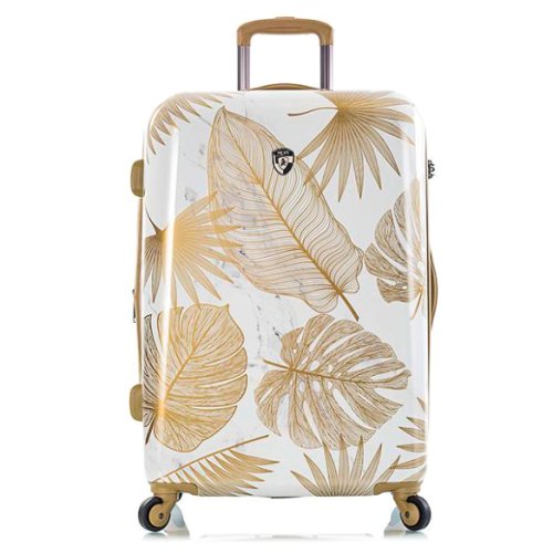 Чемодан Heys Oasis (L) White/Gold Leaf