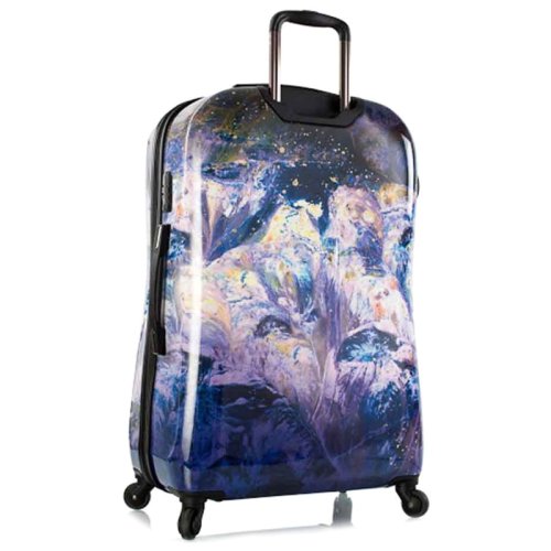 Чемодан Heys Purple Amethyst (L) Stone Print