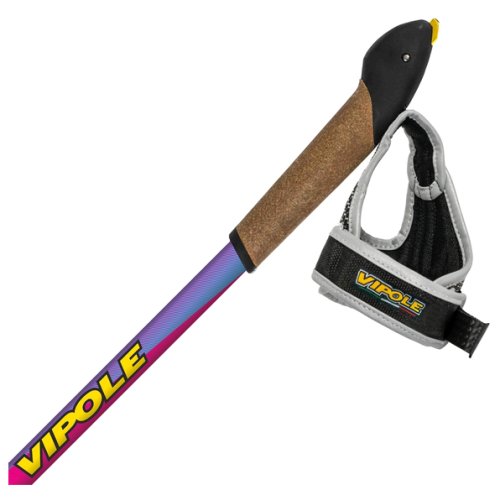 Палки для скандинавской ходьбы Vipole Vario Top-Click QL Violet DLX P19427