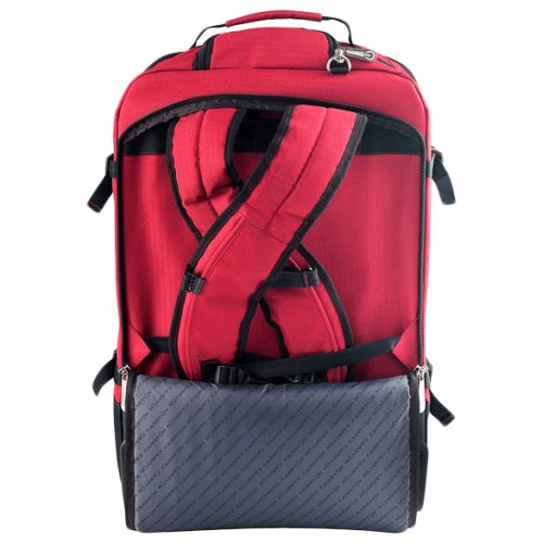 Сумка-рюкзак на колесах CarryOn Daily 44 Red