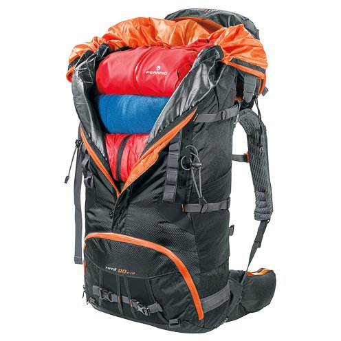 Рюкзак туристический Ferrino XMT 80+10 Black/Orange