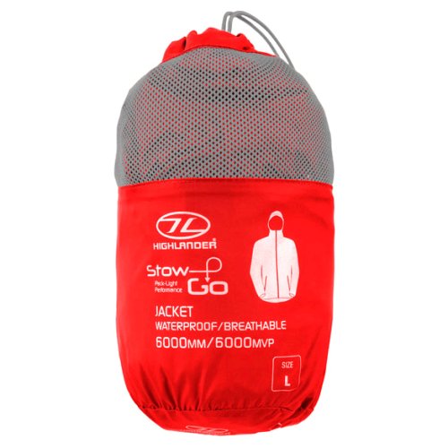 Вітровка Highlander Stow & Go 6000 mm Red S