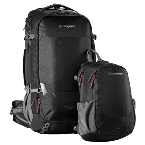 Рюкзак туристический Caribee Magellan 65 RFID Black