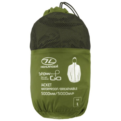 Вітровка Highlander Stow & Go 6000 mm Olive L