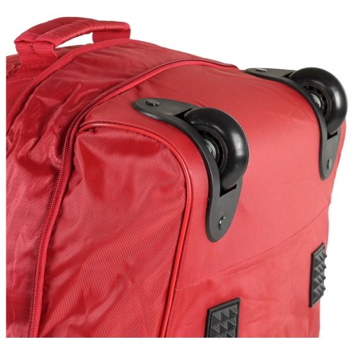 Сумка дорожная на колесах Members Foldaway Wheelbag 105/123 Red