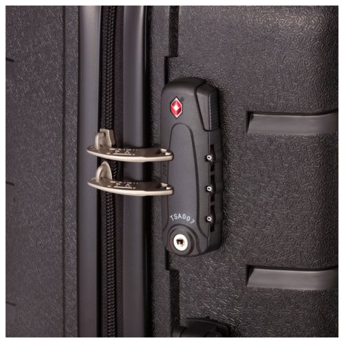 Чемодан TravelZ Big Bars (L) Black