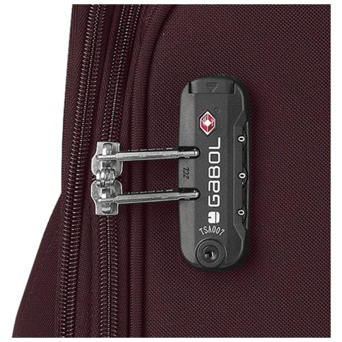 Чемодан Gabol Nordic (M) Burgundy
