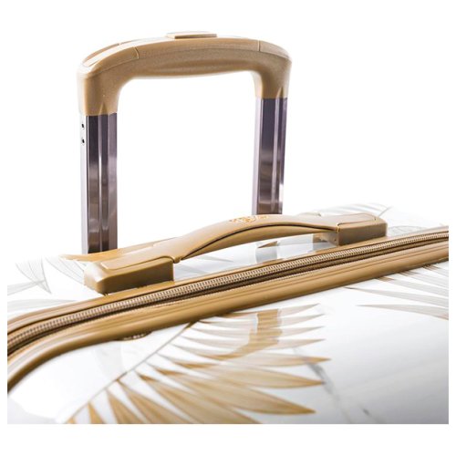 Чемодан Heys Oasis (L) White/Gold Leaf