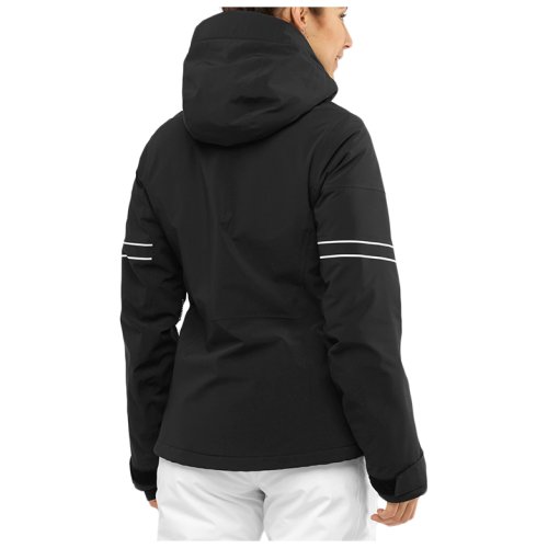 Куртка г/л S THE BRILLIANT JACKET W Black/White FW20-21