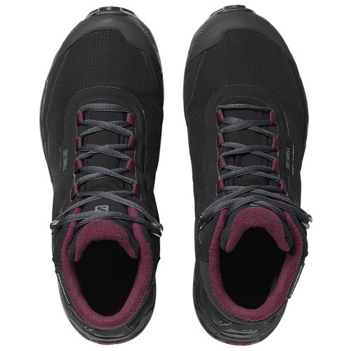 Ботинки Salomon SHELTER CS WP W Bk/Ebony/Winetasti FW20-21