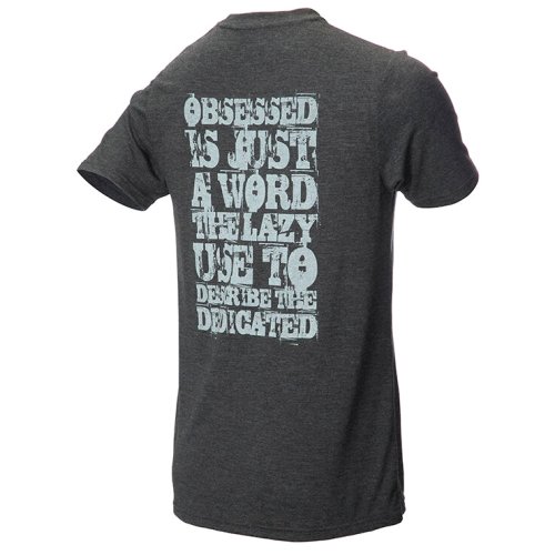 Футболка для фитнеса и кроссфита INOV-8 Tri Blend SS Obsessed Black