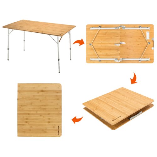Раскладной стол KingCamp Bamboo Folding table(KC3929) bamboo