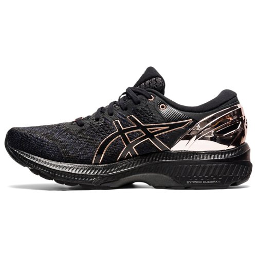 Кроссовки Asics GEL-KAYANO 27 PLATINUM BLK/GLD W