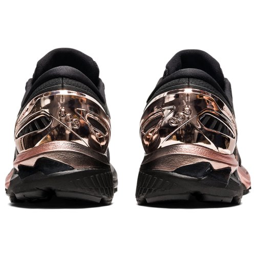 Кроссовки Asics GEL-KAYANO 27 PLATINUM BLK/GLD W