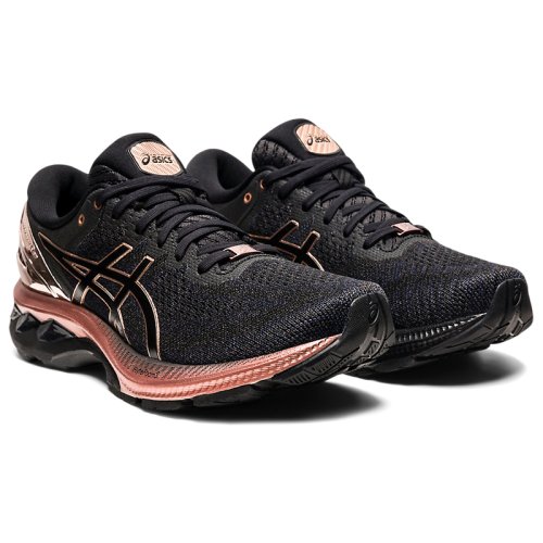 Кроссовки Asics GEL-KAYANO 27 PLATINUM BLK/GLD W