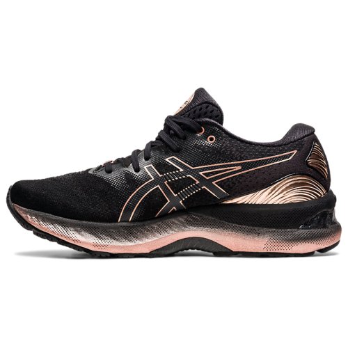 Кроссовки для бега Asics GEL-NIMBUS 23 PLATINUM BLK/GLD W